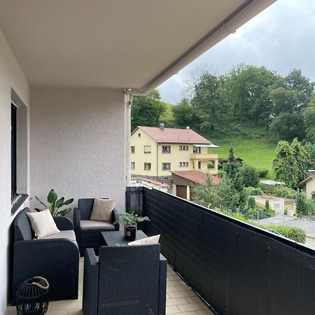 Ferienwohnung Am Felsenmeer Lautertal  Bagian luar foto