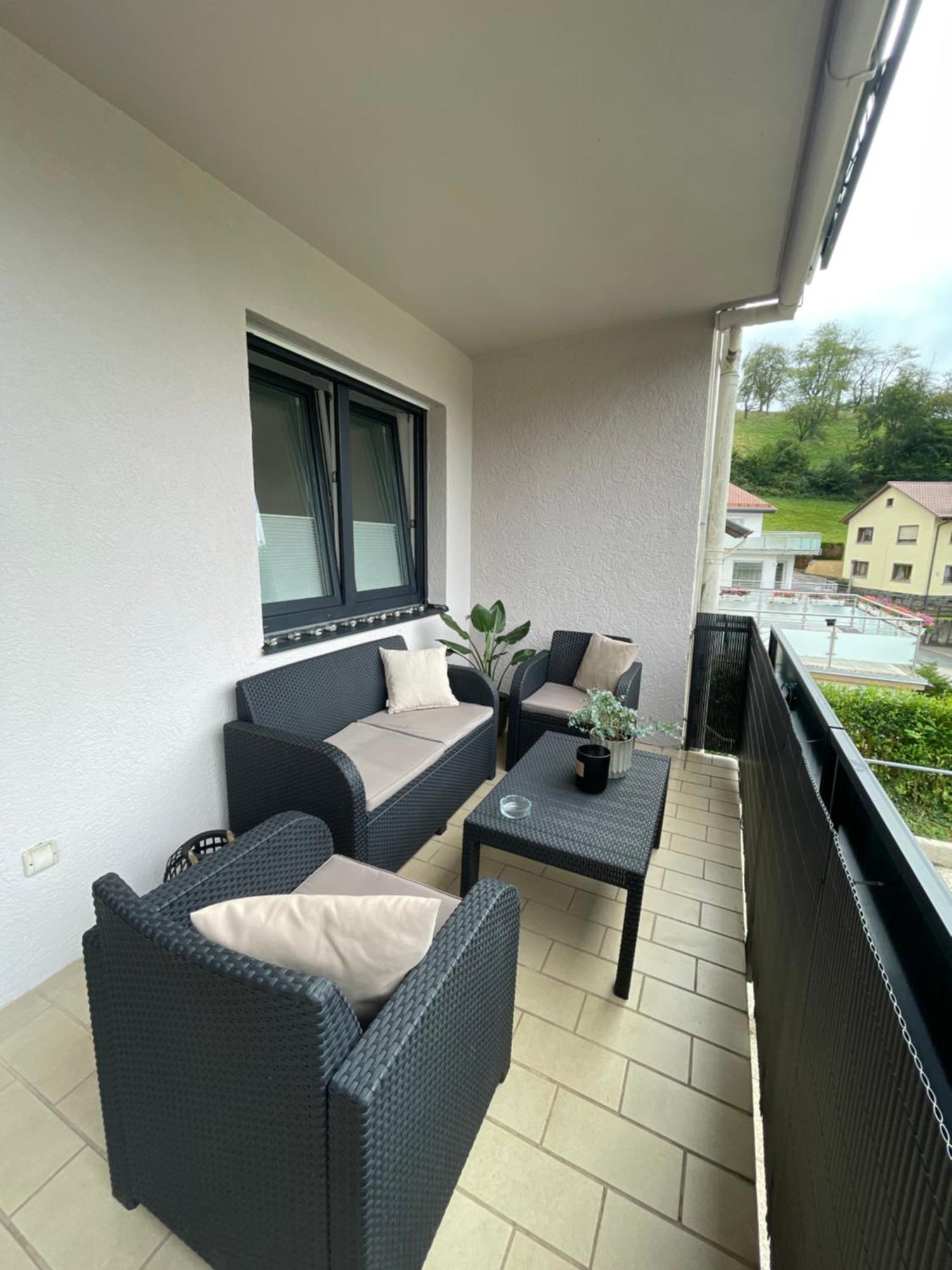 Ferienwohnung Am Felsenmeer Lautertal  Bagian luar foto