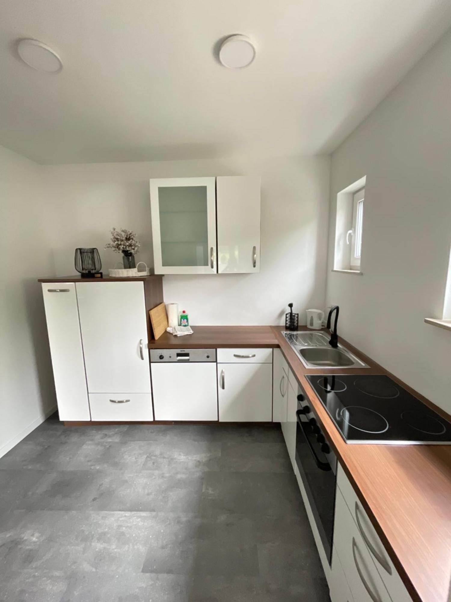 Ferienwohnung Am Felsenmeer Lautertal  Bagian luar foto