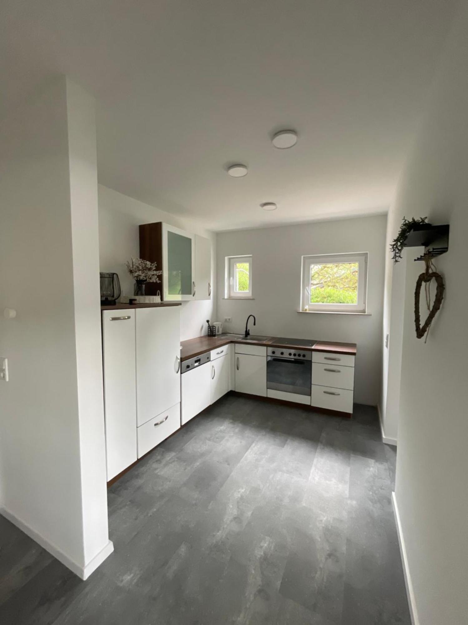 Ferienwohnung Am Felsenmeer Lautertal  Bagian luar foto